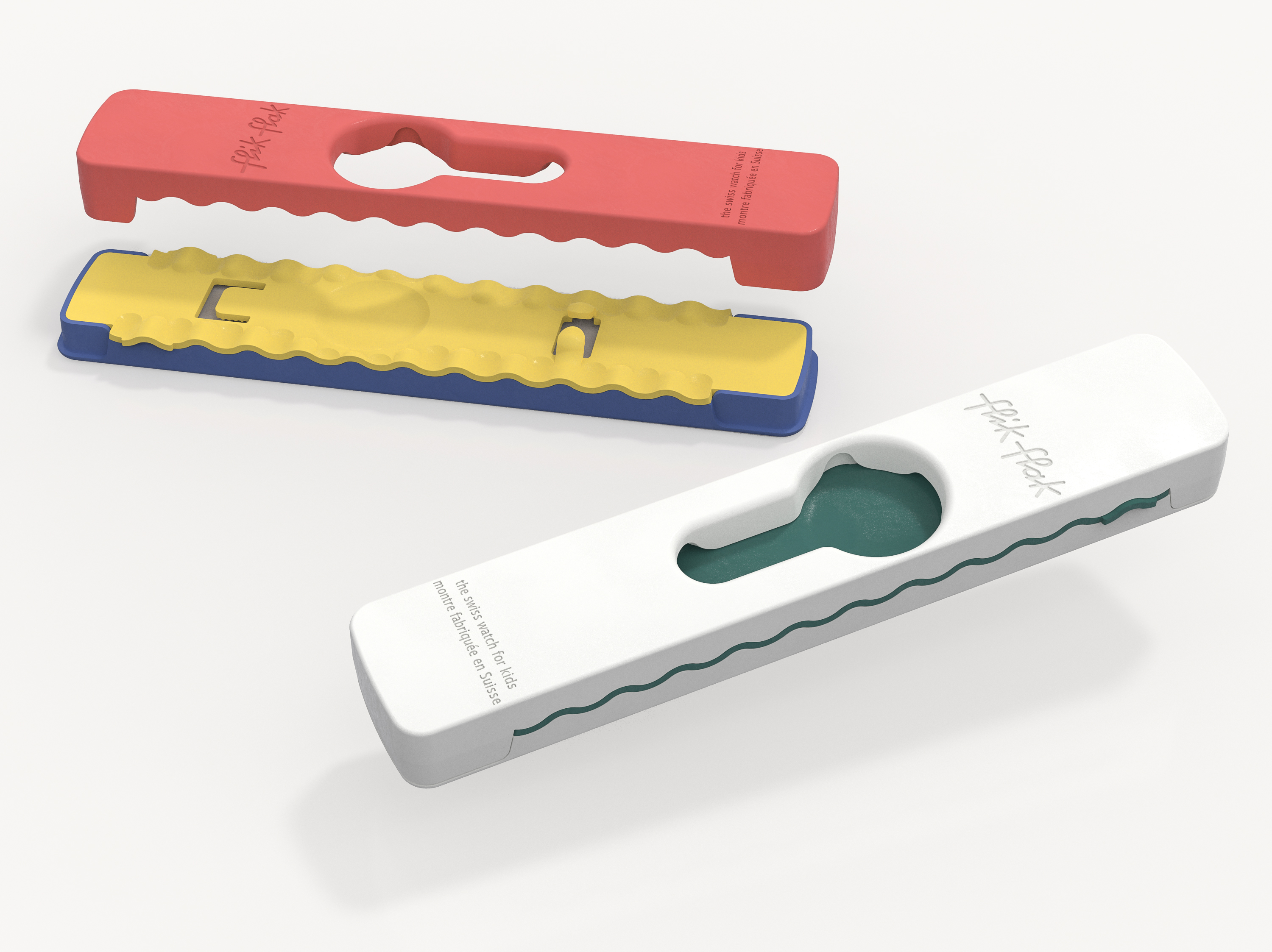 flikflak Verpackung — Rendering